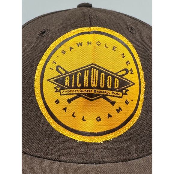 Vtg Rickwood Field New Era Pro Model Made in USA Patch SnapBack 70s 80s - Picture 3 of 10